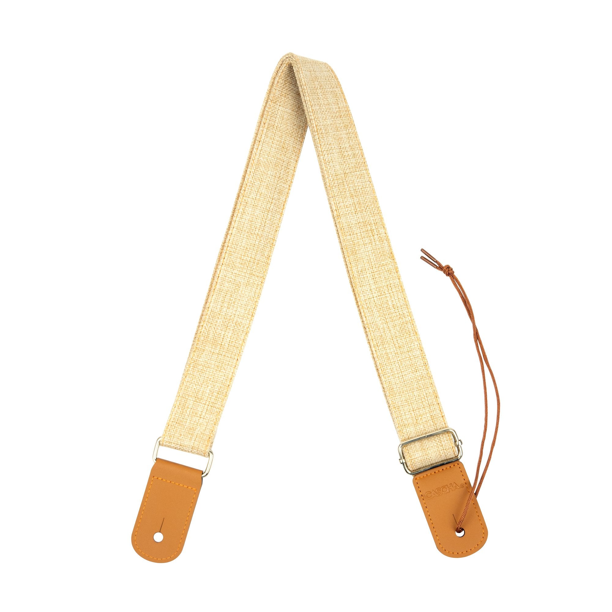 Cascha Ukulele strap cotton beige