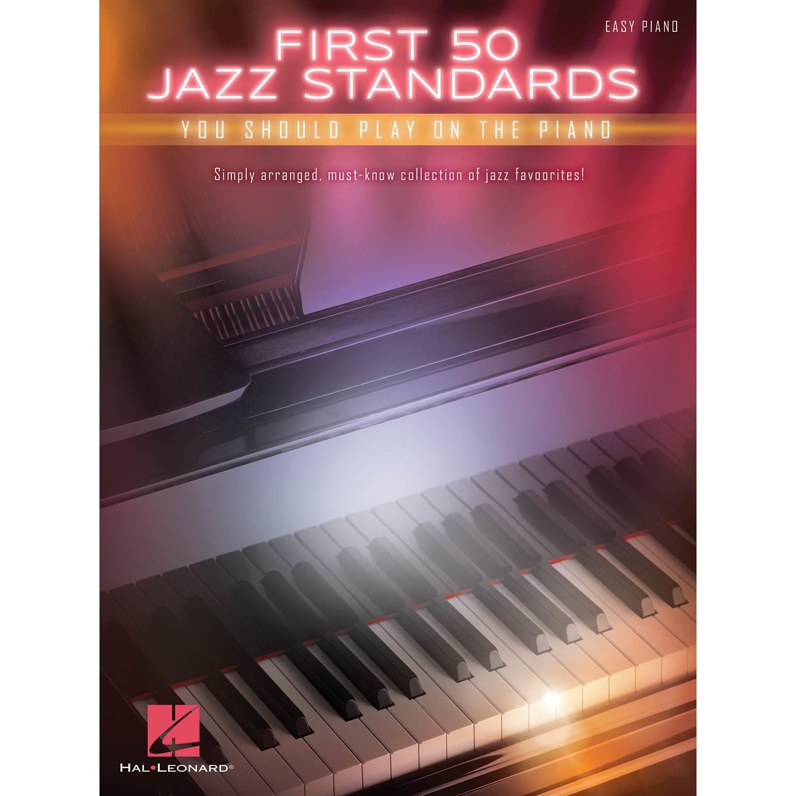 First 50 Jazz Standards easy piano