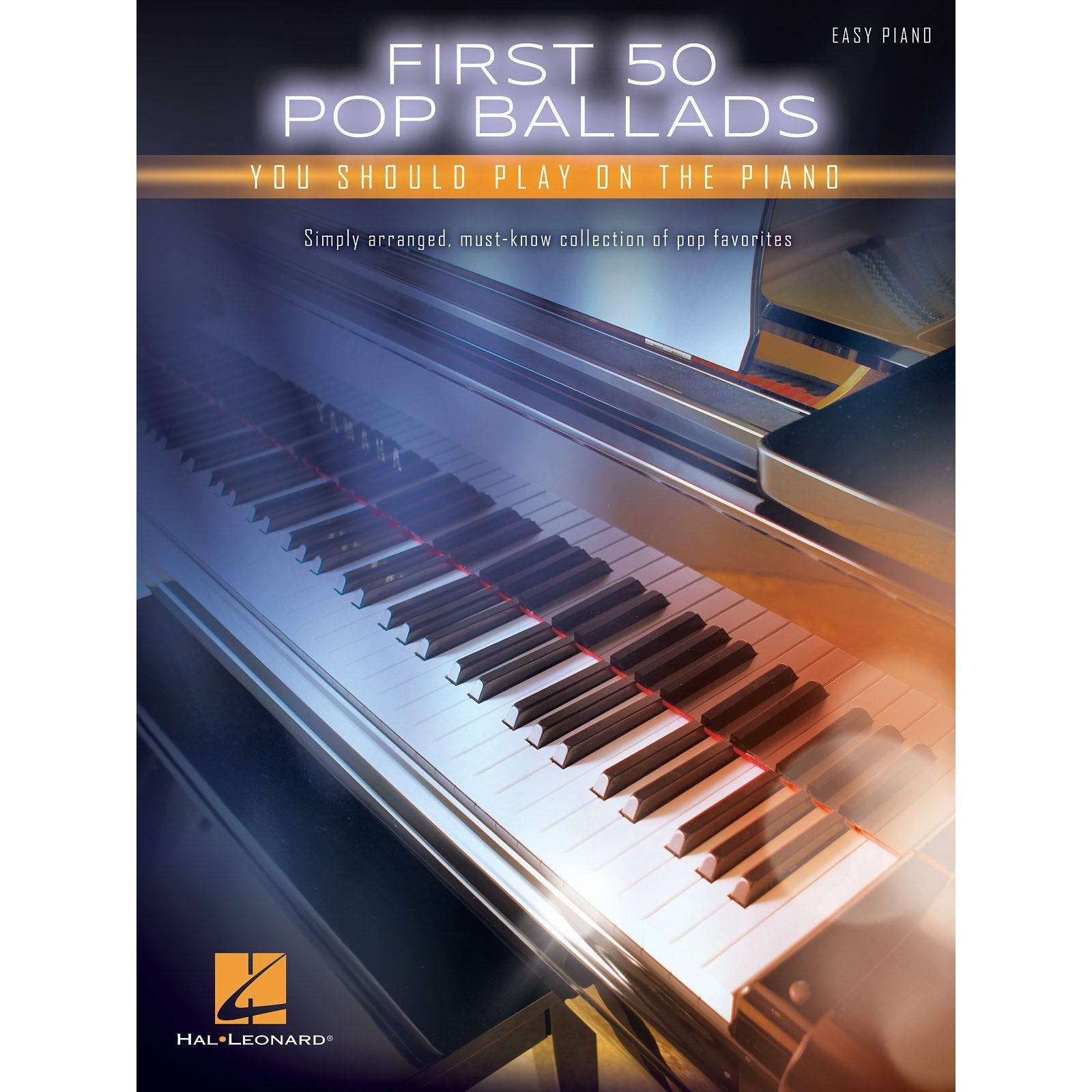 First 50 Pop Ballads easy piano