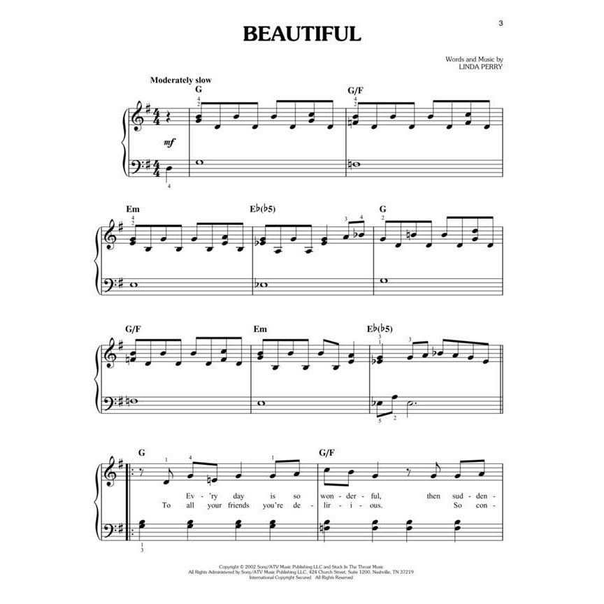 First 50 Pop Ballads you should play on the Piano