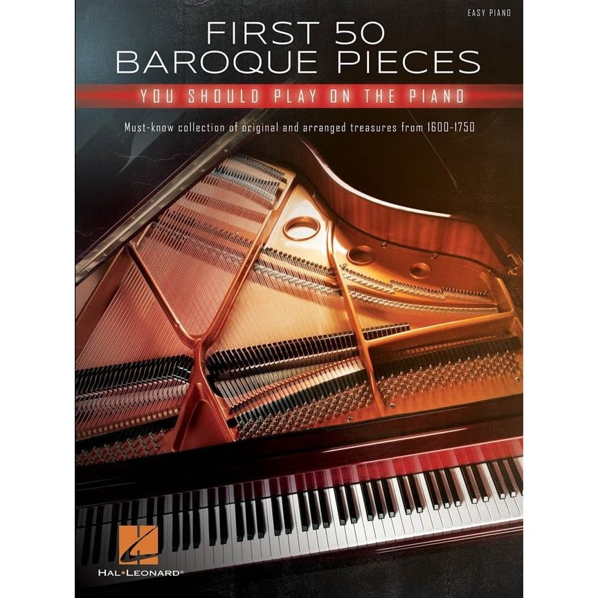 First 50 Baroque pieces easy piano