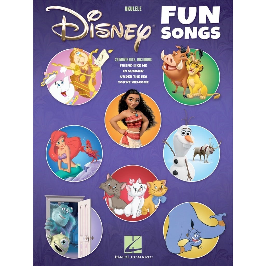 Disney Fun Songs voor ukelele
