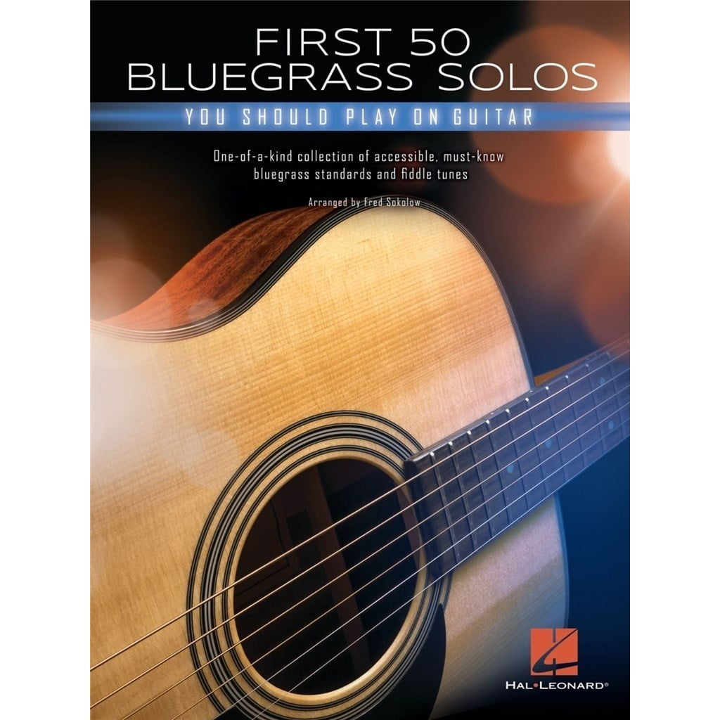 First 50 Bluegrass solos gitaar