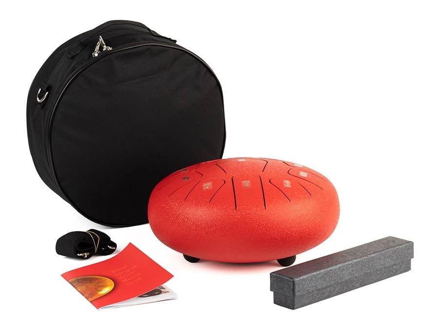 Hayman Tongue drum 10" C-Major red