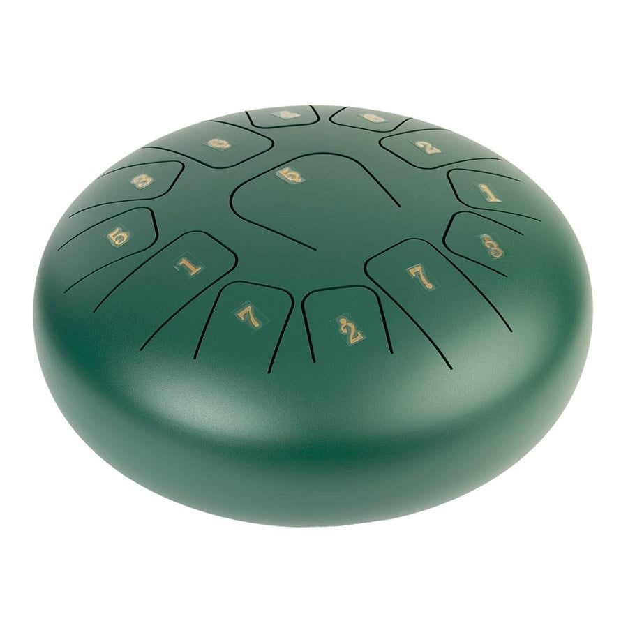 Tongue drum 12" C-Majeur groen
