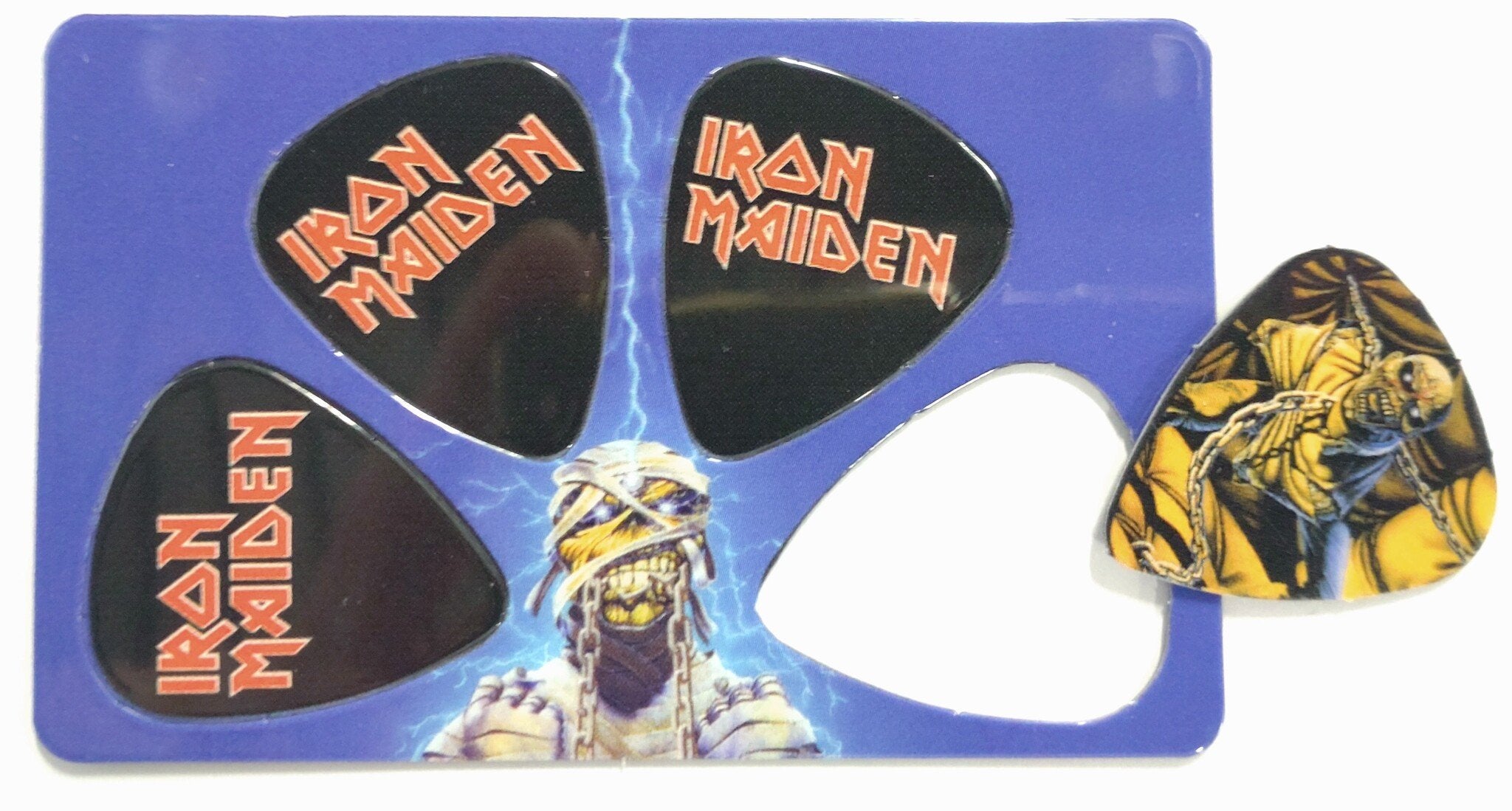 CLX Music Iron Maiden pick card