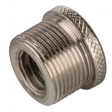 Metalen verloopnippel 5/8"-3/8"