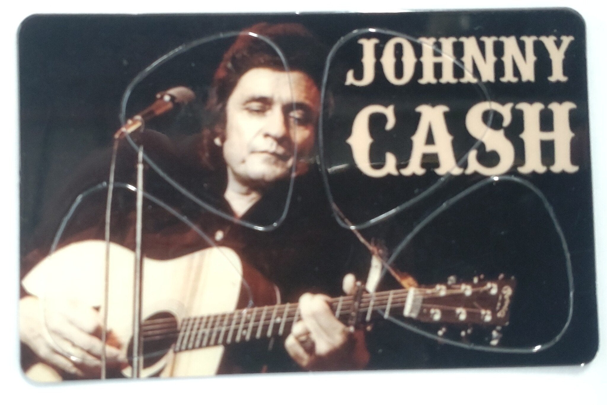 CLX Music Johnny Cash pick card