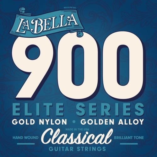 900 Gold nylon/gold polished alloy klassieke gitaarsnaren