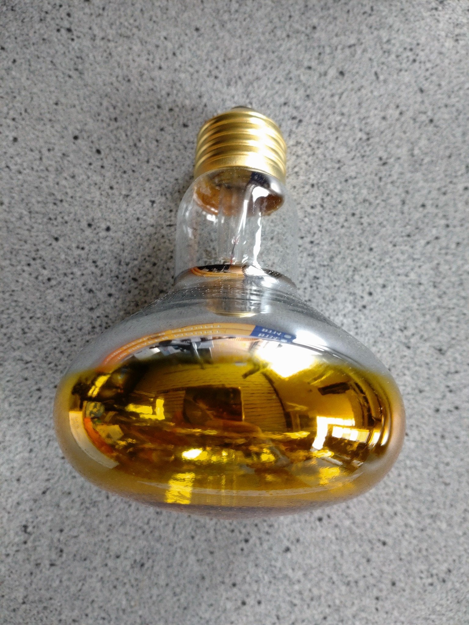 60 Watt Reflector lamp E27 Geel