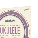 D'addario EJ99SC Fluorocarbon soprano/concert ukulele strings