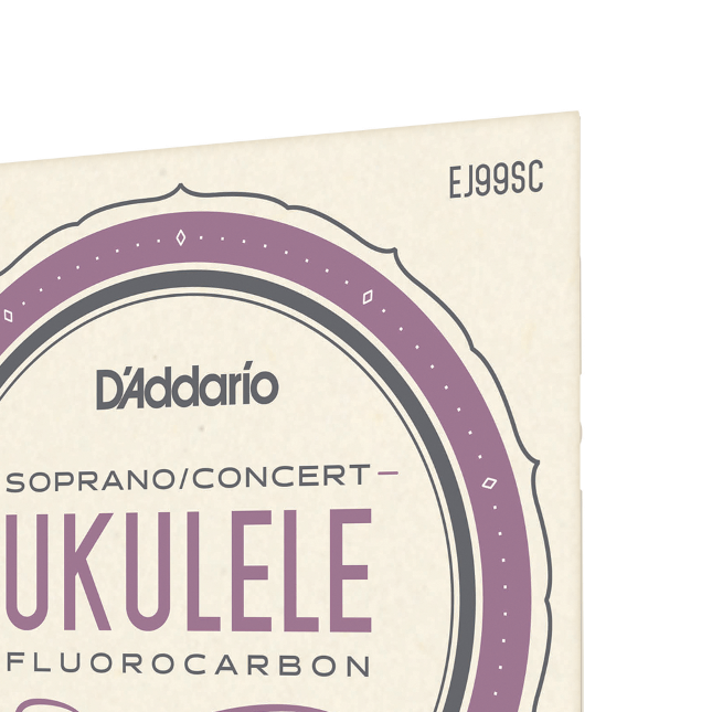 D'addario EJ99SC Fluorocarbon soprano/concert ukulele strings