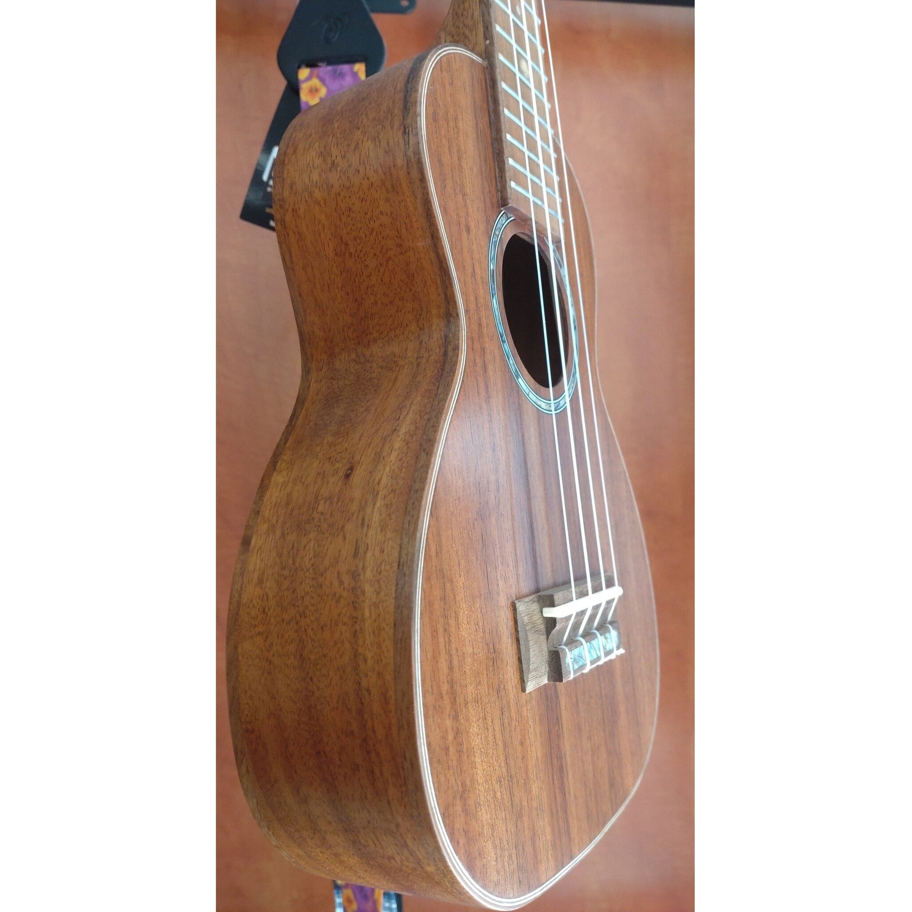 LHUS-ASAK Sopraan ukelele - Volledig massief Acacia