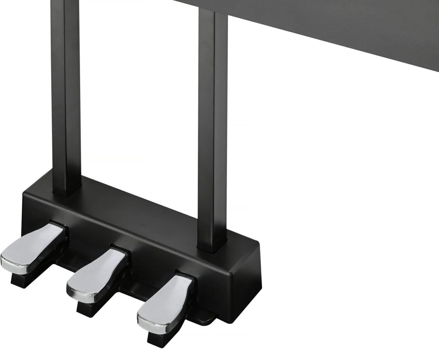 ST-4 zwart Piano standaard met pedalen voor KaP1
