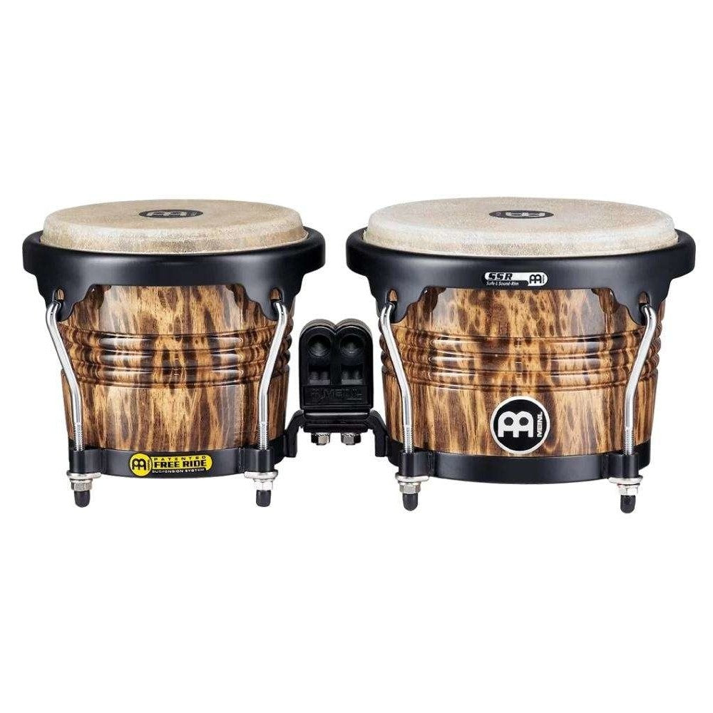 FWB190LN Leopard burl Bongo