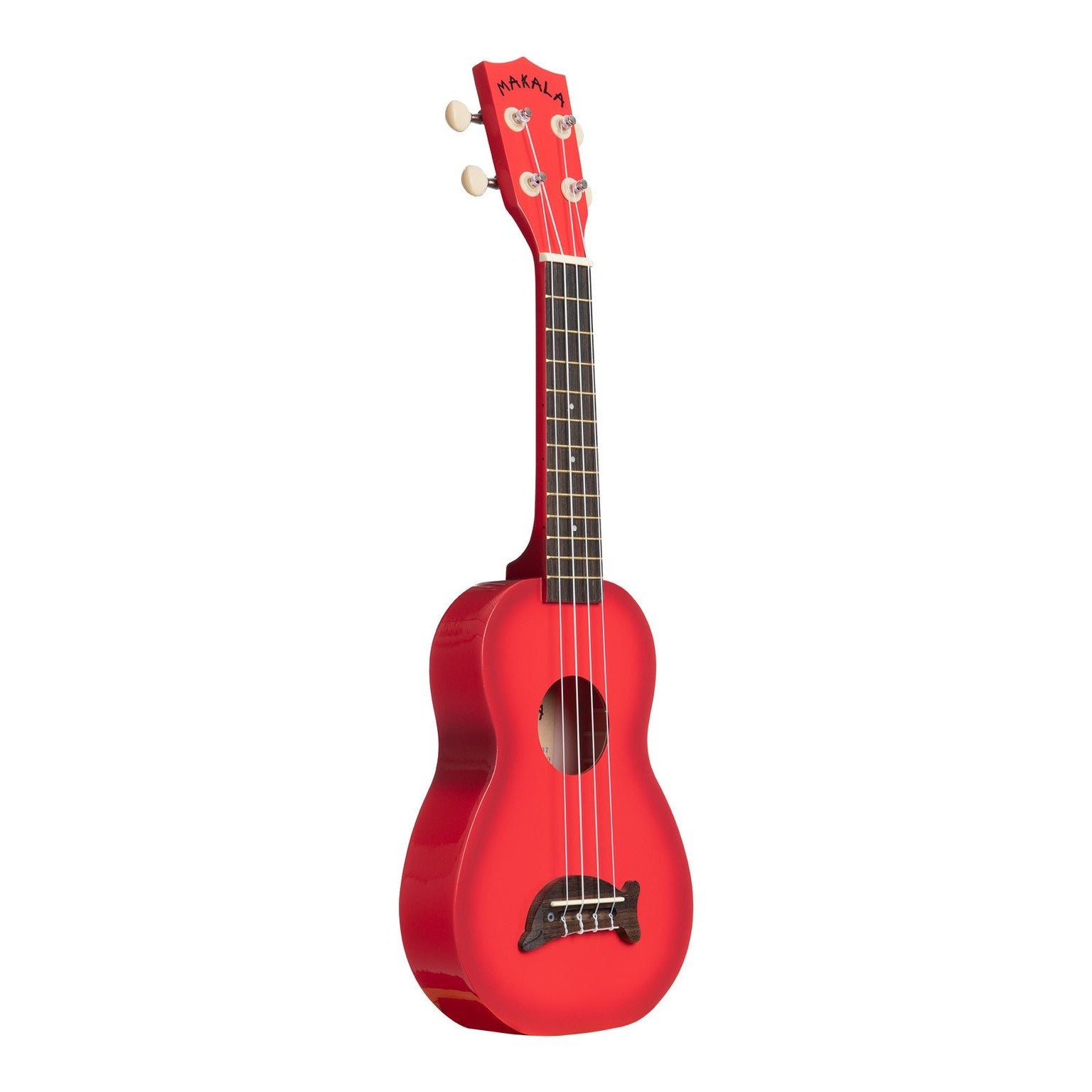 Kala Makala MK-SD/RDBURST Soprano Dolphin Ukulele Red Burst