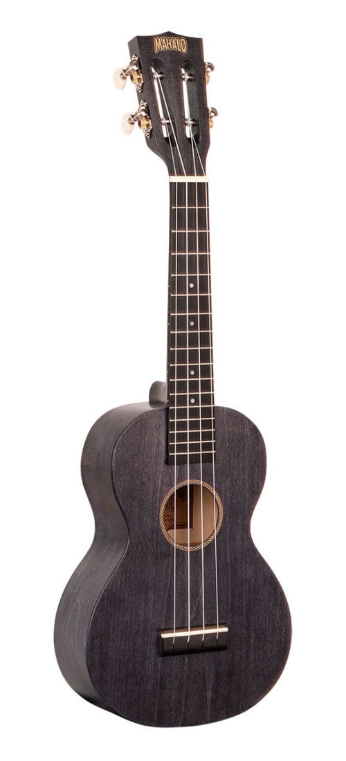 Mahalo ML2SH Concert Ukulele Smoke Haze (Black)