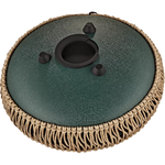 MOSTD4DG Octave Tongue drum 10" F#-Mineur donker groen
