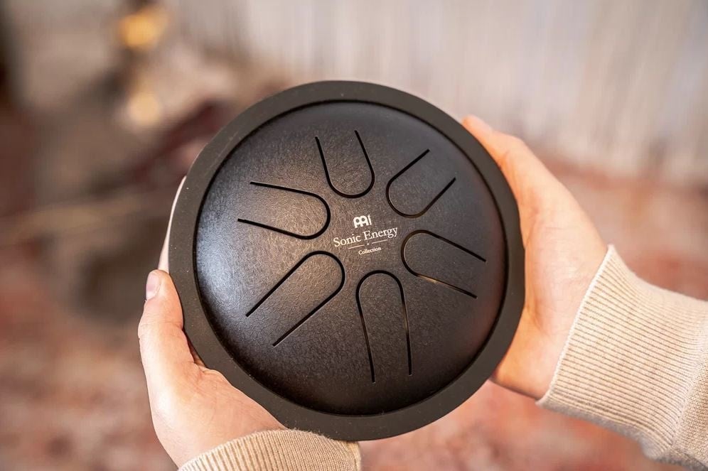 MSTD1BK Mini tongue drum 6 inch C-Majeur zwart