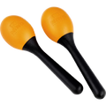 NINO 569OR Cast ABS egg maracas orange