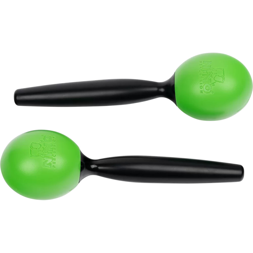 575GG Gegoten ABS Maracas groen