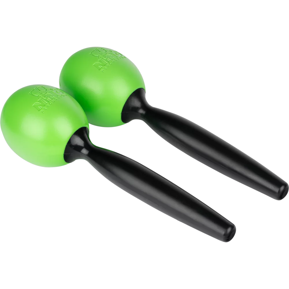 575GG Gegoten ABS Maracas groen
