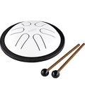 NINO Mini tongue drum 6" white