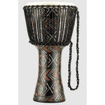 PADJ6-L-F Rope tuned 12" djembe Kanga Sarong