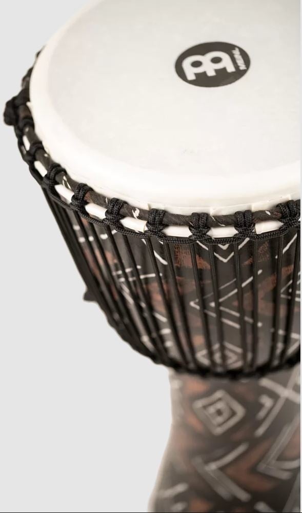PADJ6-L-F Rope tuned 12" djembe Kanga Sarong