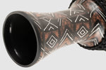 PADJ6-L-F Rope tuned 12" djembe Kanga Sarong