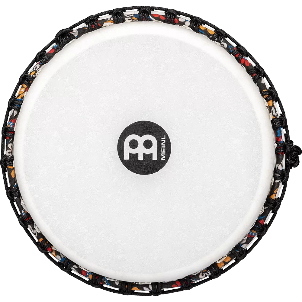 PADJ7-L-F Rope tuned 12" djembe Day of the Dead