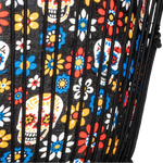 PADJ7-L-F Rope tuned 12" djembe Day of the Dead