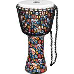 PADJ7-L-F Rope tuned 12" djembe Day of the Dead