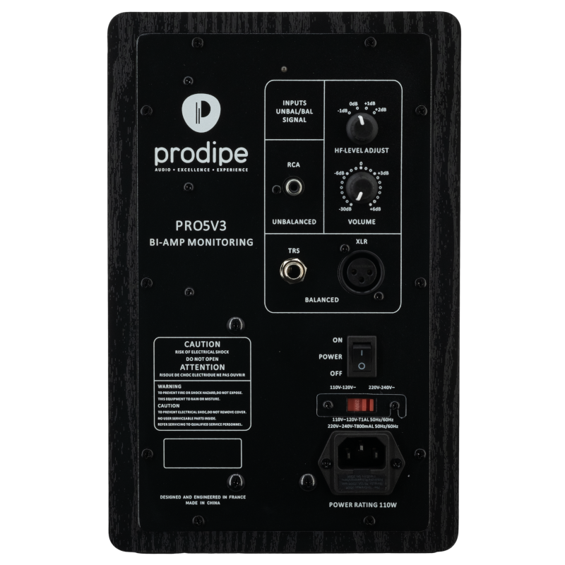 Prodipe PRO5V4BW Black Active Speaker