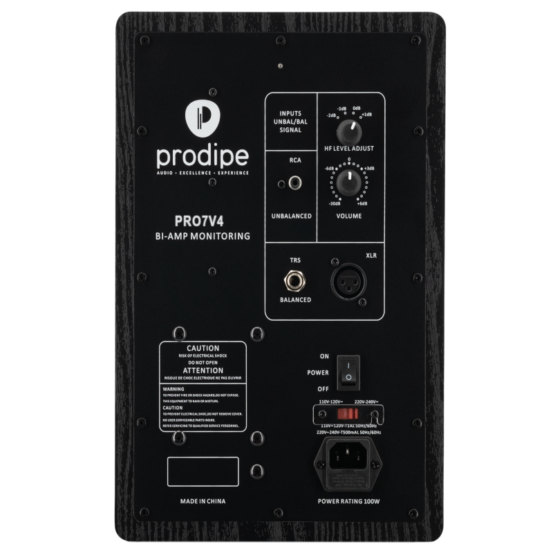 Prodipe PRO7V4BW Black Active Speaker