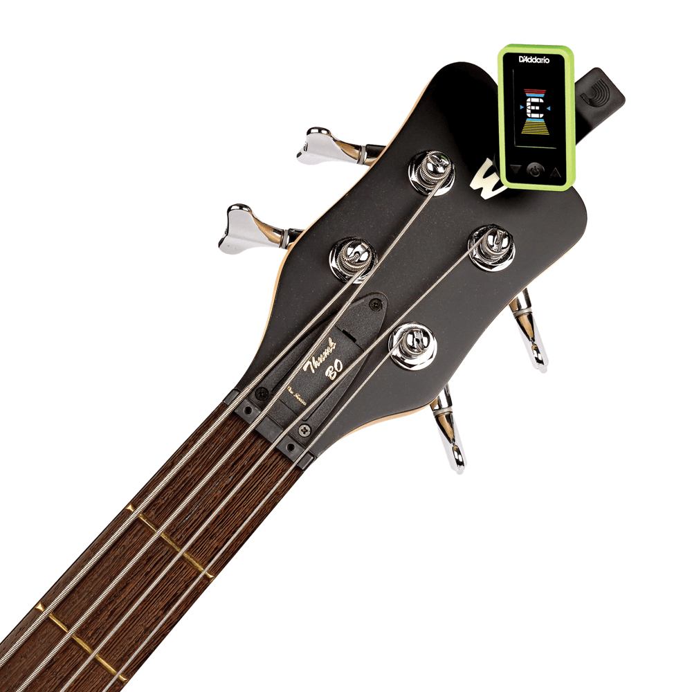 D'addario Eclipse tuner Chromatic Headstock Tuner Green