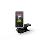 D'addario Eclipse tuner Chromatic Headstock Tuner Green