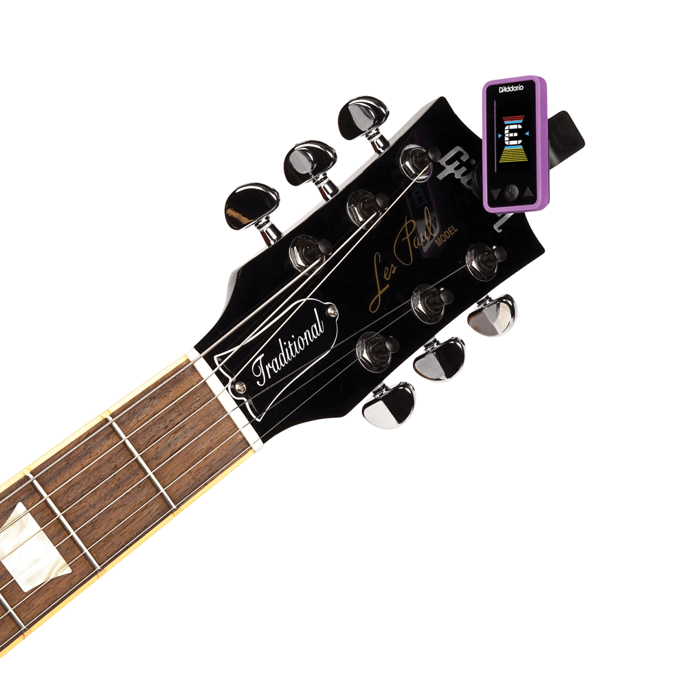 D'addario Eclipse tuner Chromatic Headstock Tuner Purple
