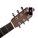 D'addario Eclipse tuner Chromatic Headstock Tuner Purple