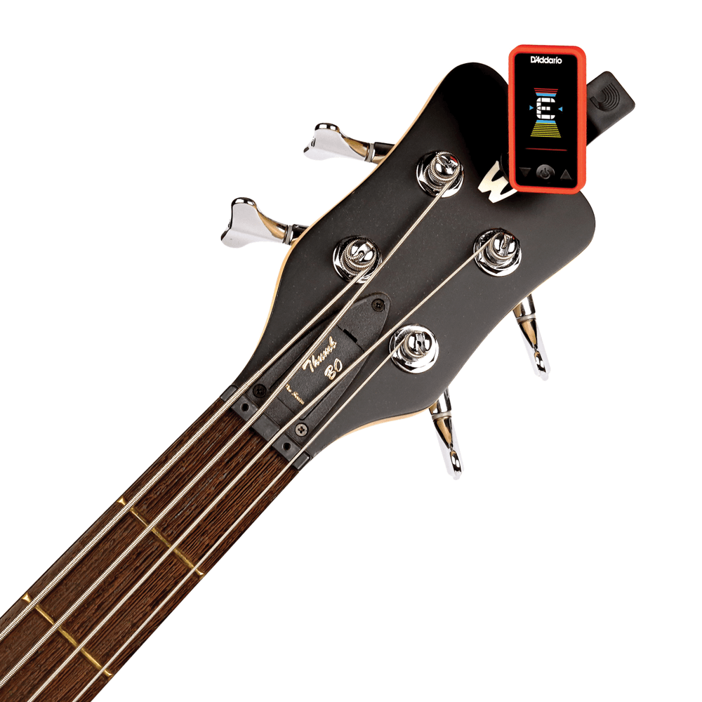 D'addario Eclipse tuner Chromatic Headstock Tuner Red