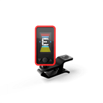D'addario Eclipse tuner Chromatic Headstock Tuner Red