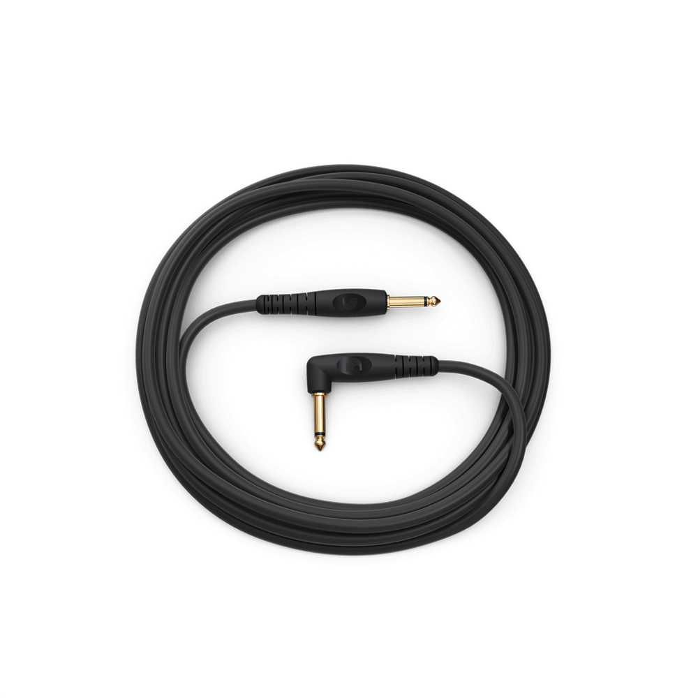 D'addario Custom serie Instrument kabel 3 meter haakse plug