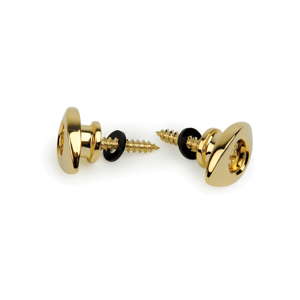 D'addario Elliptical end pins gold