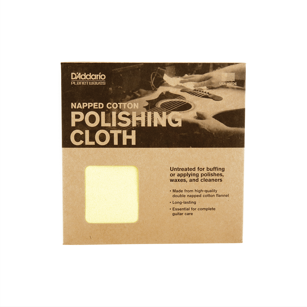 D'addario Cotton flannel polishing cloth
