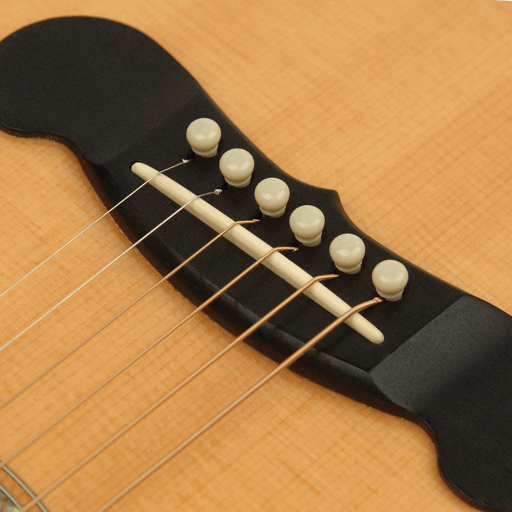 D'addario Plastic bridge pins ivory