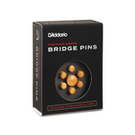 D'addario Premium wooden bridge pins boxwood