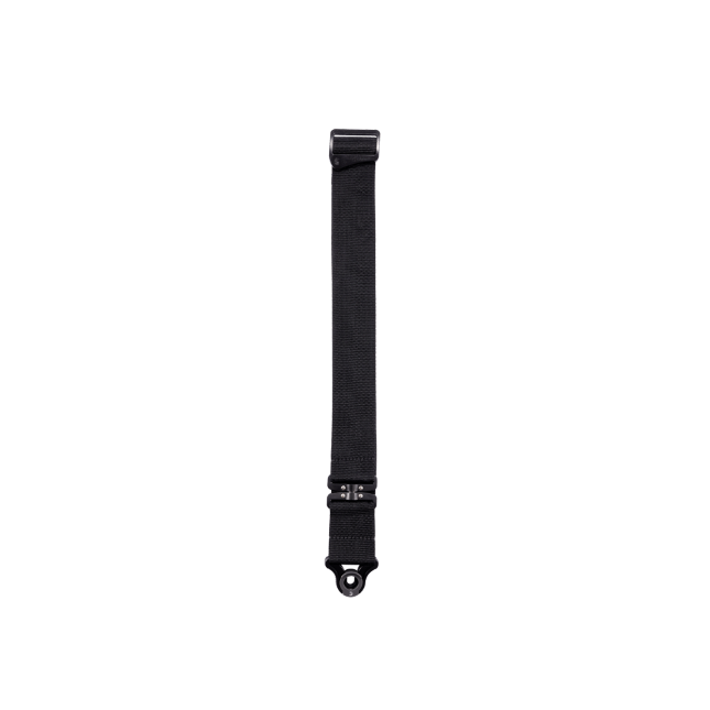 PWSALSV00 Auto Lock swivel polypro gitaar riem zwart