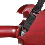 PWSALSV00 Auto Lock swivel polypro gitaar riem zwart