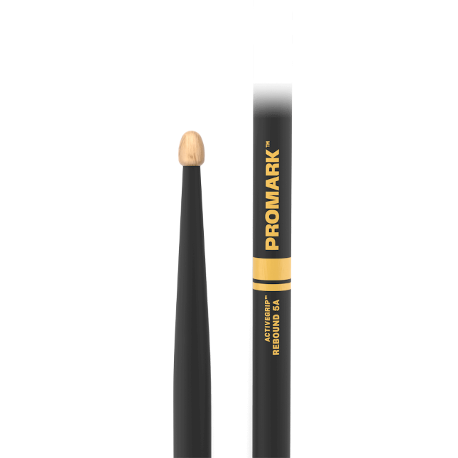 Promark Rebound R5AAG 5A ActiveGrip Hickory acorn wooden tip Drum sticks