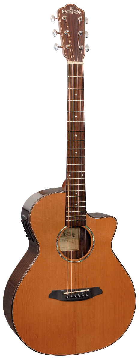 Rathbone R1CRCE mini acoustic/electric guitar